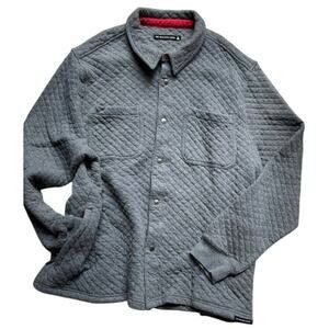 Be Boundless Cotton‎ Quilted Button Down Shirt Jacket XL